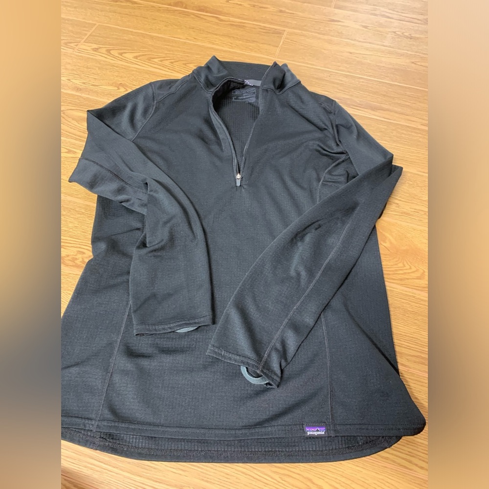 Patagonia Capilene Midweight Zip Neck Pullover Base Layer Top Size Small - Picture 1 of 7